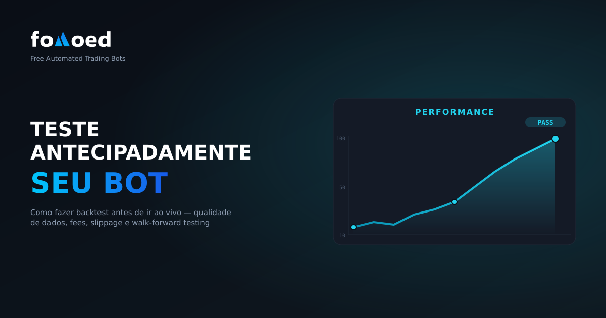 Como Backtest um bot de negociação de criptografia antes de entrar no ar
