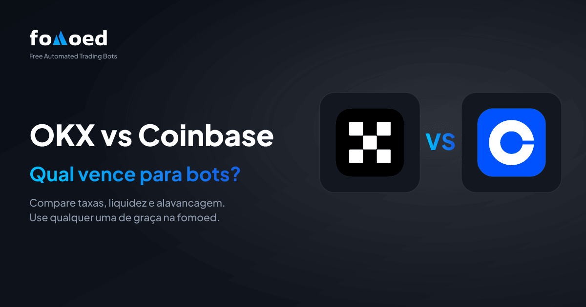 OKX vs Coinbase para bots de trading (2026): qual é melhor?