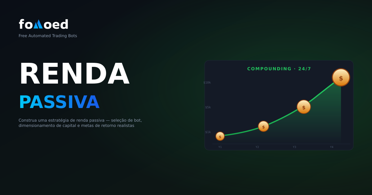 Como construir uma estratégia de renda passiva com Crypto Bots em 2026