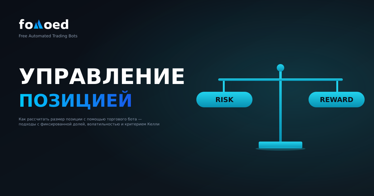 Как рассчитать размер позиций для криптотрейдинг bot