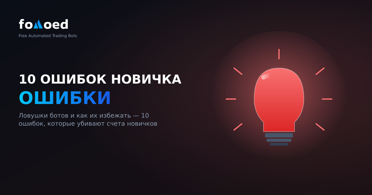 10 ошибок новичков при использовании ботов для торговли криптовалютой (и как их исправить)