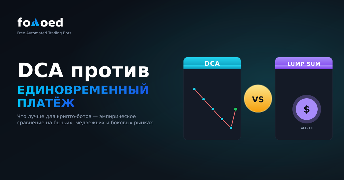 DCA против единовременного инвестирования в криптовалюту: что лучше для ботов?