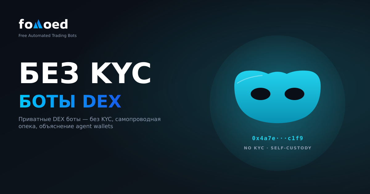 Торгуйте криптовалютой без KYC: торговые боты DEX для трейдеров, ориентированных на конфиденциальность