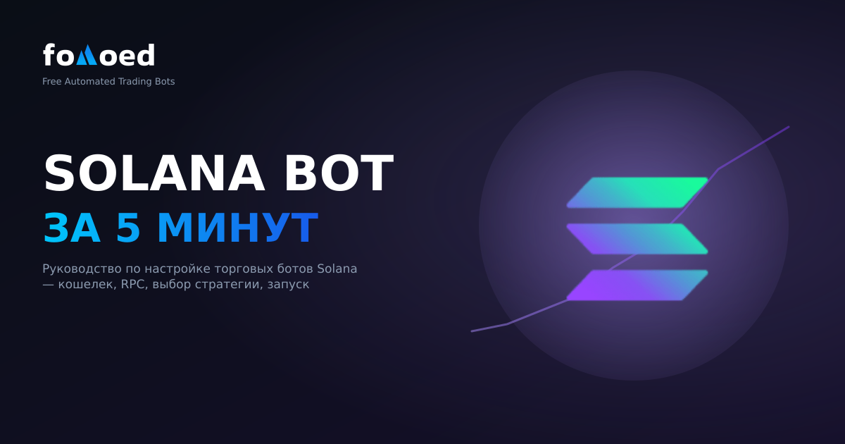 Как настроить торгового бота Solana за 5 минут (2026)