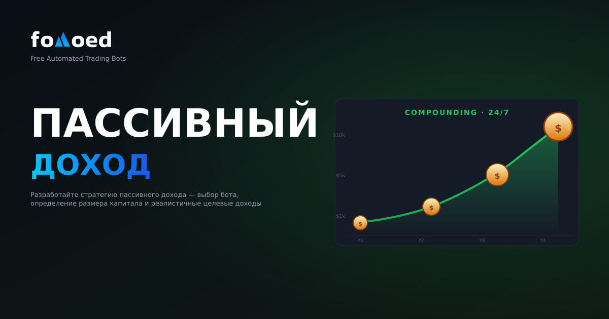 Как построить стратегию пассивного дохода с криптоботами в 2026 году
