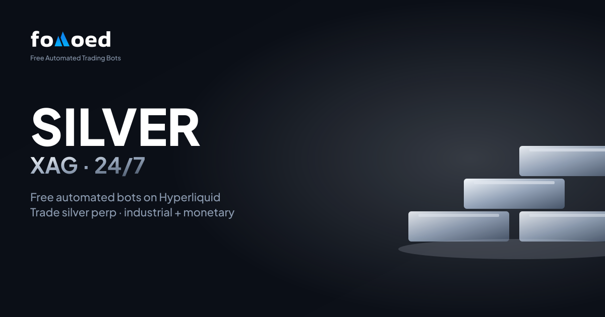 How to Trade Silver (XAG) 24/7 with Free Trading Bots on Hyperliquid
