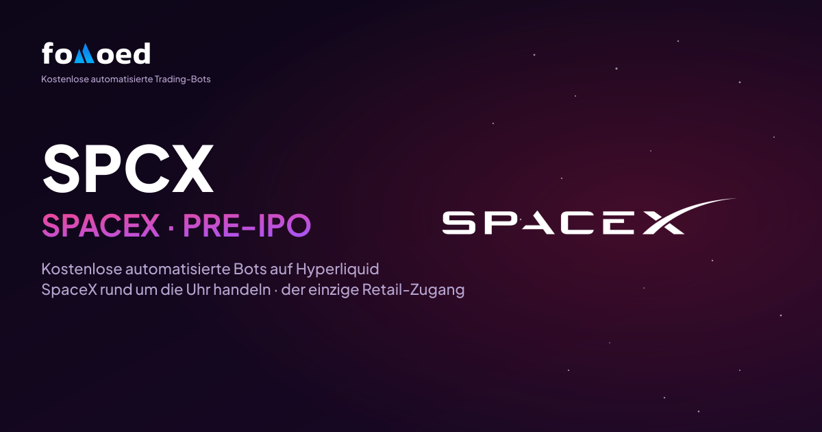 SpaceX (SPCX) rund um die Uhr handeln: Mit kostenlosen Trading-Bots auf Hyperliquid