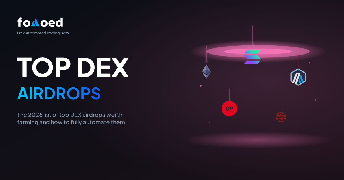 Top DEX Airdrops to Farm in 2026 (and How to Automate It)