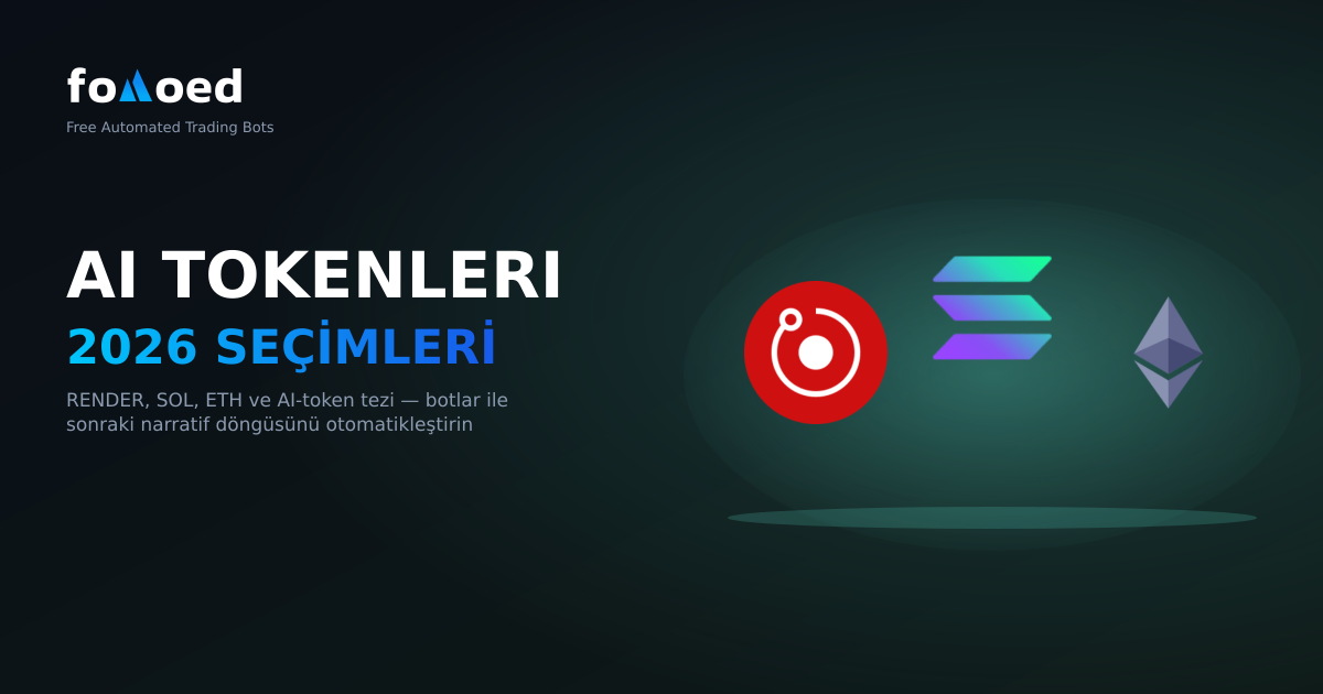 2026'da Botlarla Ticaret Yapılabilecek En İyi Yapay Zeka Tokenları: RENDER, FET, TAO ve Daha Fazlası