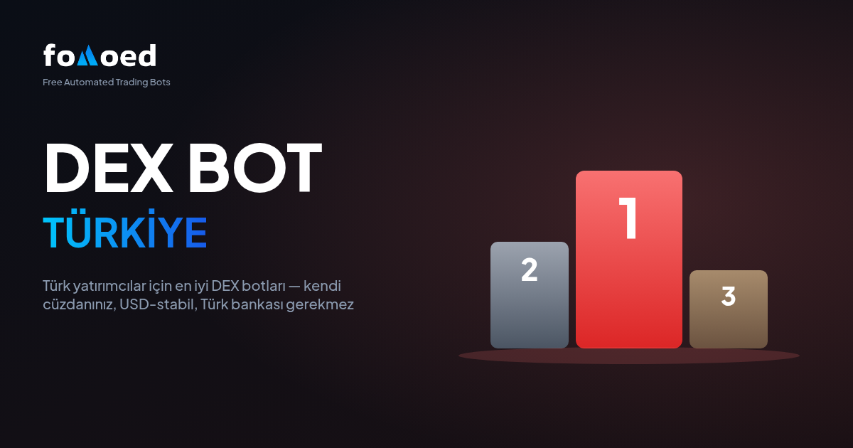 Türkiye'de En İyi DEX Trading Botları (2026 Rehberi)