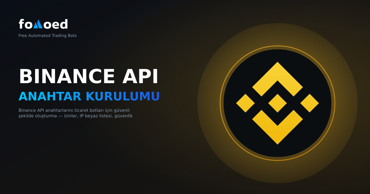 Binance API Ticaret Botları için Temel Kurulum: Adım Adım Kılavuz