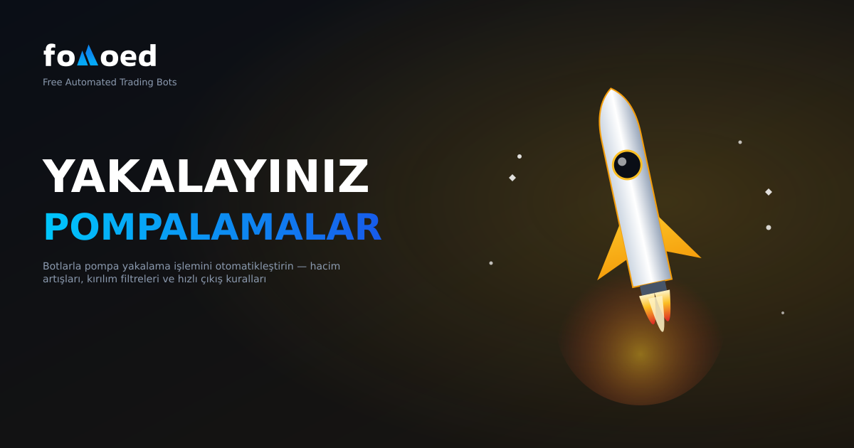 Ticaret Botlarıyla Kripto Pompalarını Otomatik Olarak Yakalama