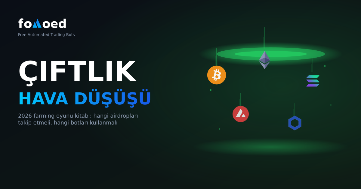 Ticaret Botlarıyla Airdrop Nasıl Çiftlik Yapılır (2026 Kılavuzu)