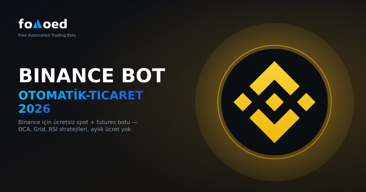 Ücretsiz Binance Trading Bot 2026: Binance Vadeli İşlem ve Spot İşlemlerini Otomatikleştirin