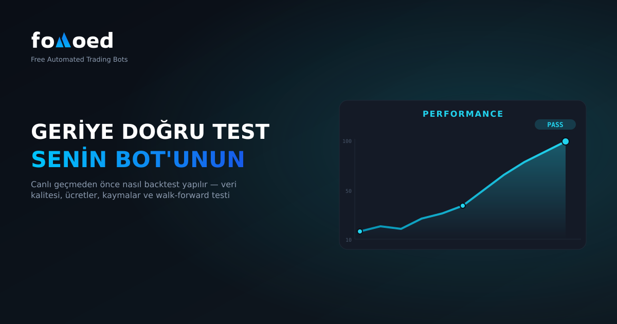 Crypto Trading Bot Canlı Hale Getirmeden Önce Nasıl Backtest Yapılır