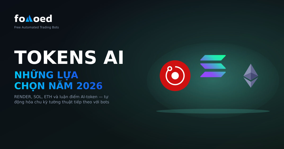 Các token AI hàng đầu để giao dịch với Bot vào năm 2026: RENDER, FET, TAO và hơn thế nữa