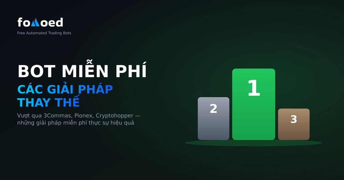 Các lựa chọn thay thế miễn phí tốt nhất cho 3Commas, Pionex & Cryptohopper vào năm 2026
