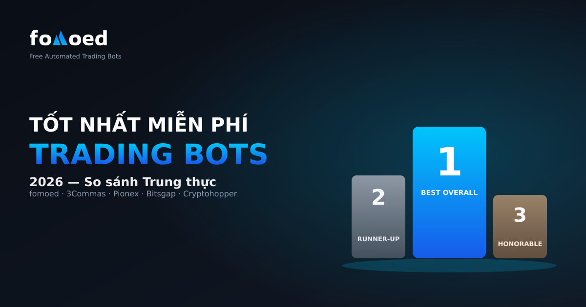 Bot Crypto Miễn Phí Tốt Nhất 2026 — So Sánh Trung Thực