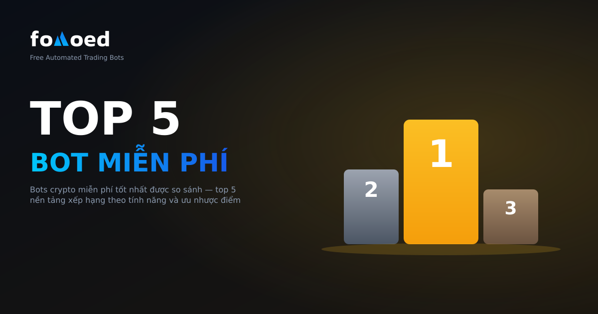 Bot giao dịch crypto miễn phí tốt nhất 2026: so sánh 5 nền tảng hàng đầu