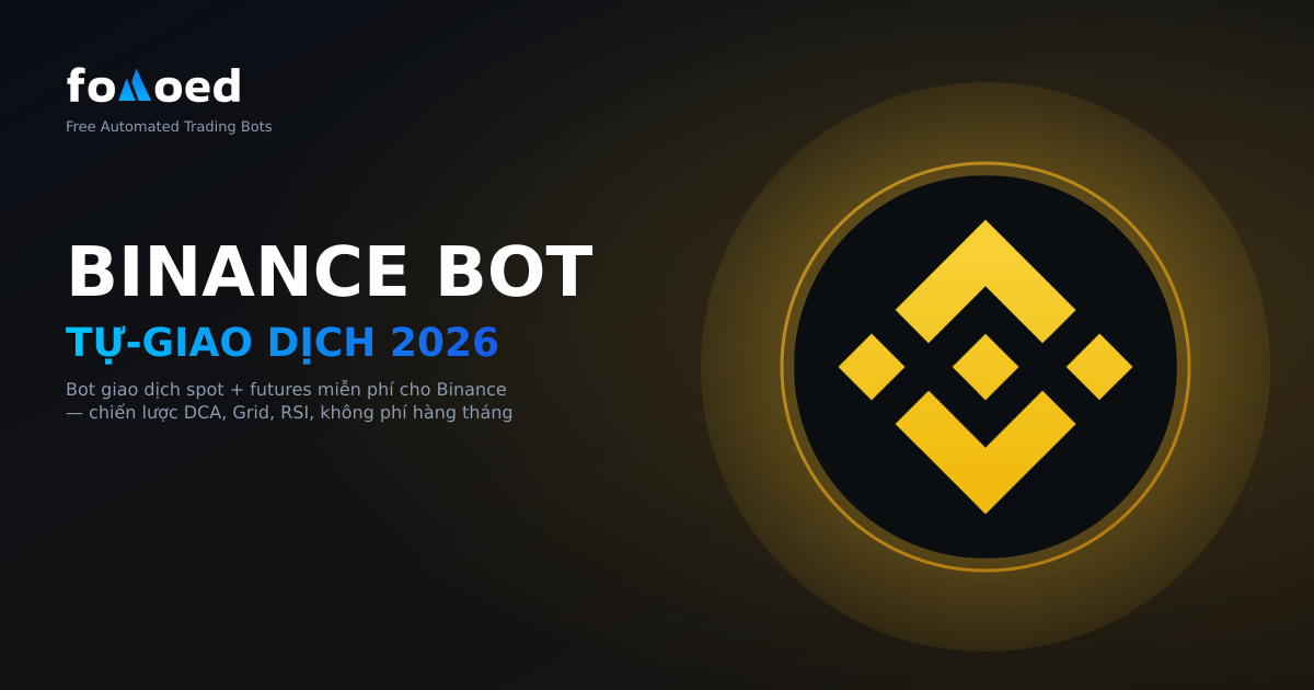 Bot giao dịch Binance miễn phí 2026: Tự động hóa Binance Futures & Spot