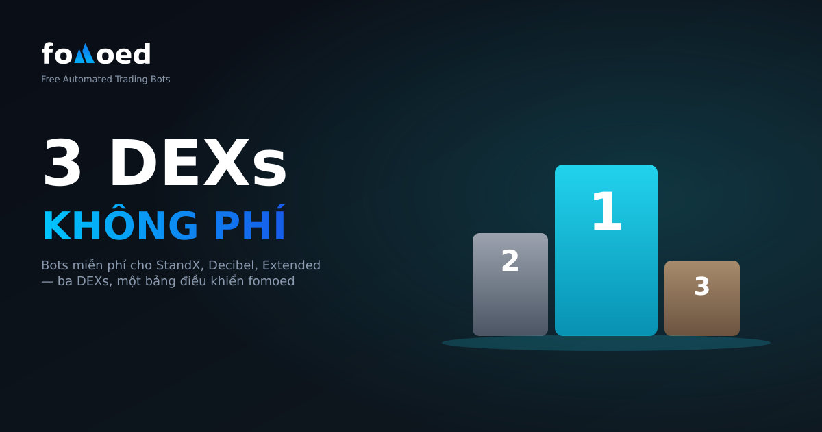 Free Trading Bots for StandX, Decibel & Extended Exchanges