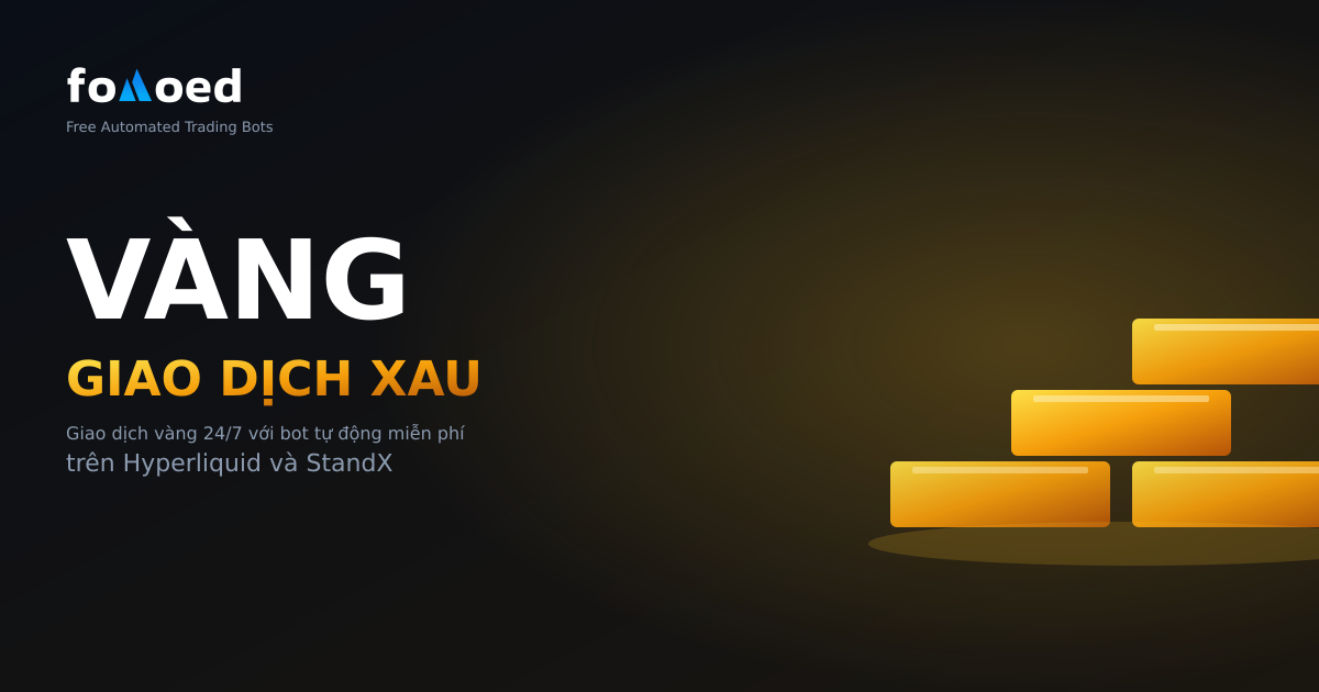 Giao dịch Vàng (XAU) 24/7: Bot Tự Động Miễn Phí trên Hyperliquid và StandX