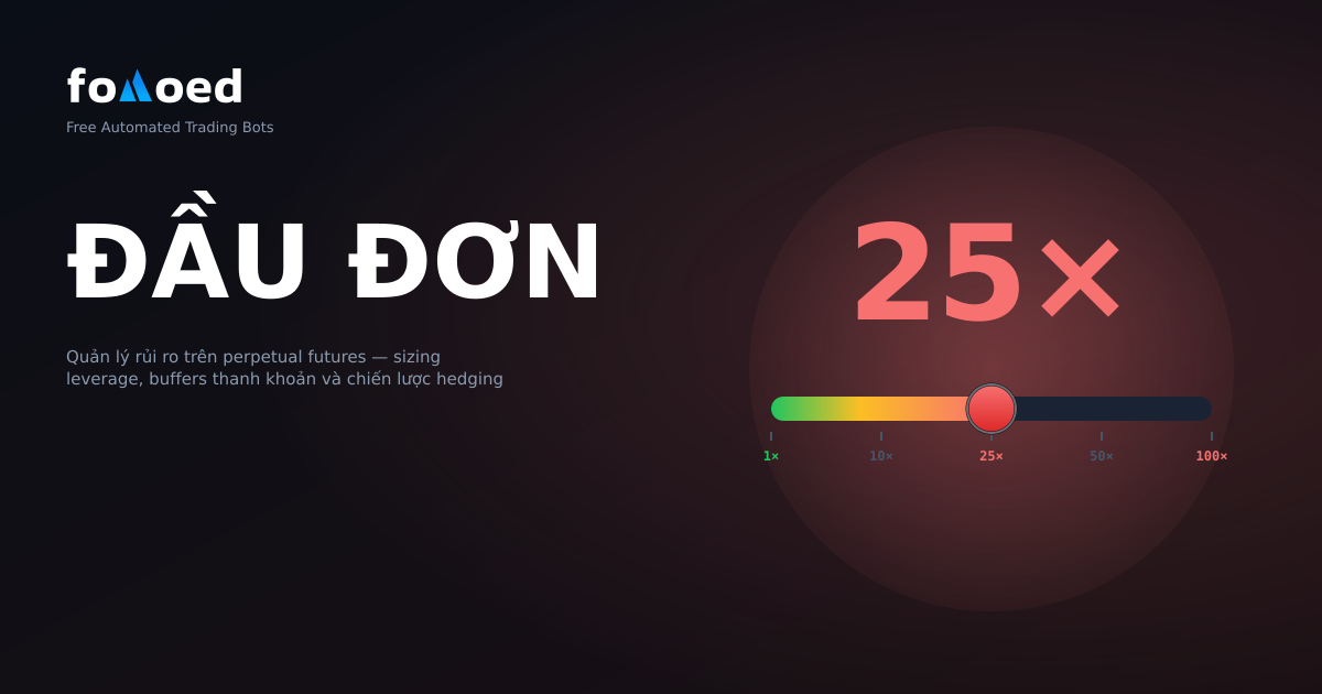 Tận dụng giao dịch với Bot: Quản lý rủi ro đối với hợp đồng tương lai vĩnh viễn