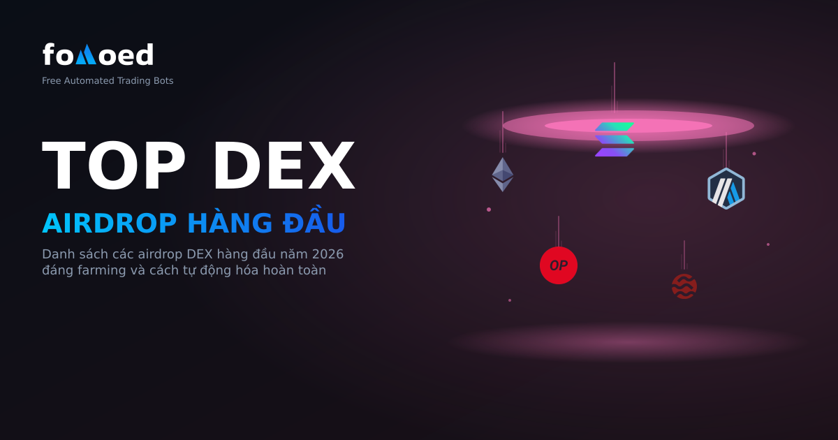 Các airdrop DEX hàng đầu để trang trại vào năm 2026 (và cách tự động hóa nó)