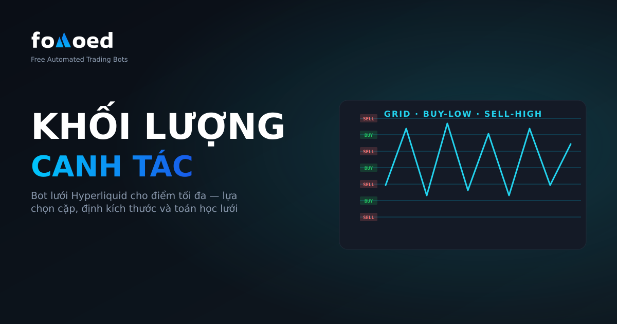 Canh tác khối lượng trên siêu thanh khoản: Chiến lược Grid Bot để đạt điểm tối đa