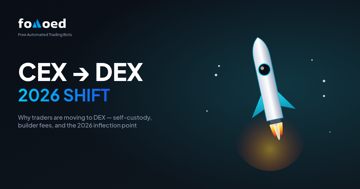 Why Traders Are Moving to DEX in 2026 (And How to Automate It)