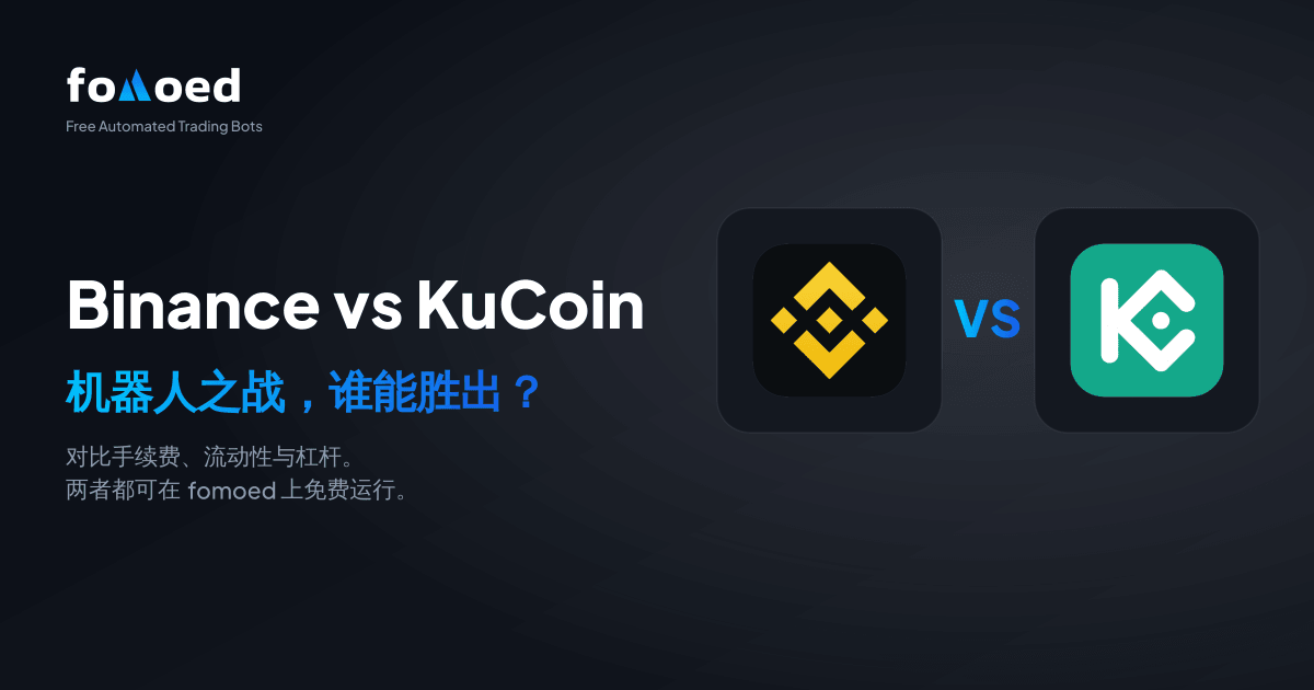Binance 对比 KuCoin 交易机器人（2026）：哪个更好？