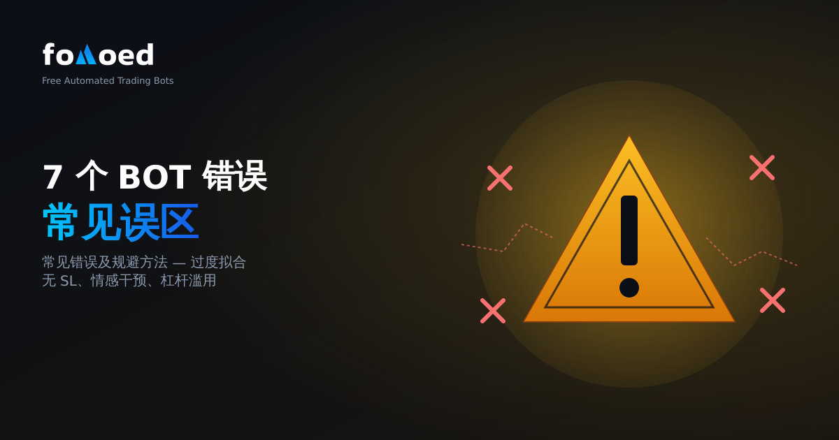 加密货币机器人常见的7个错误及避免方法