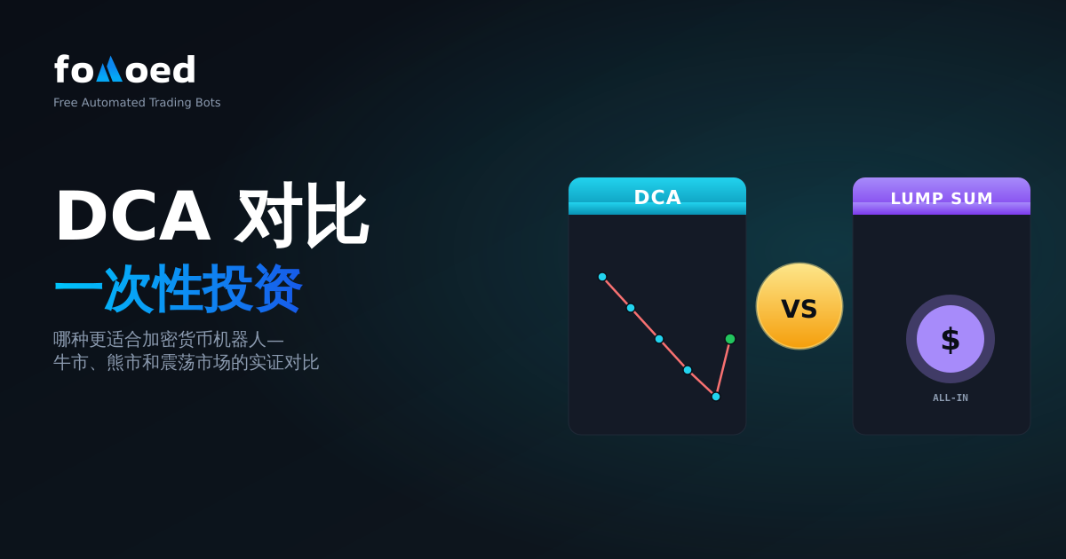 DCA 与一次性投资加密货币：哪个对机器人更好？