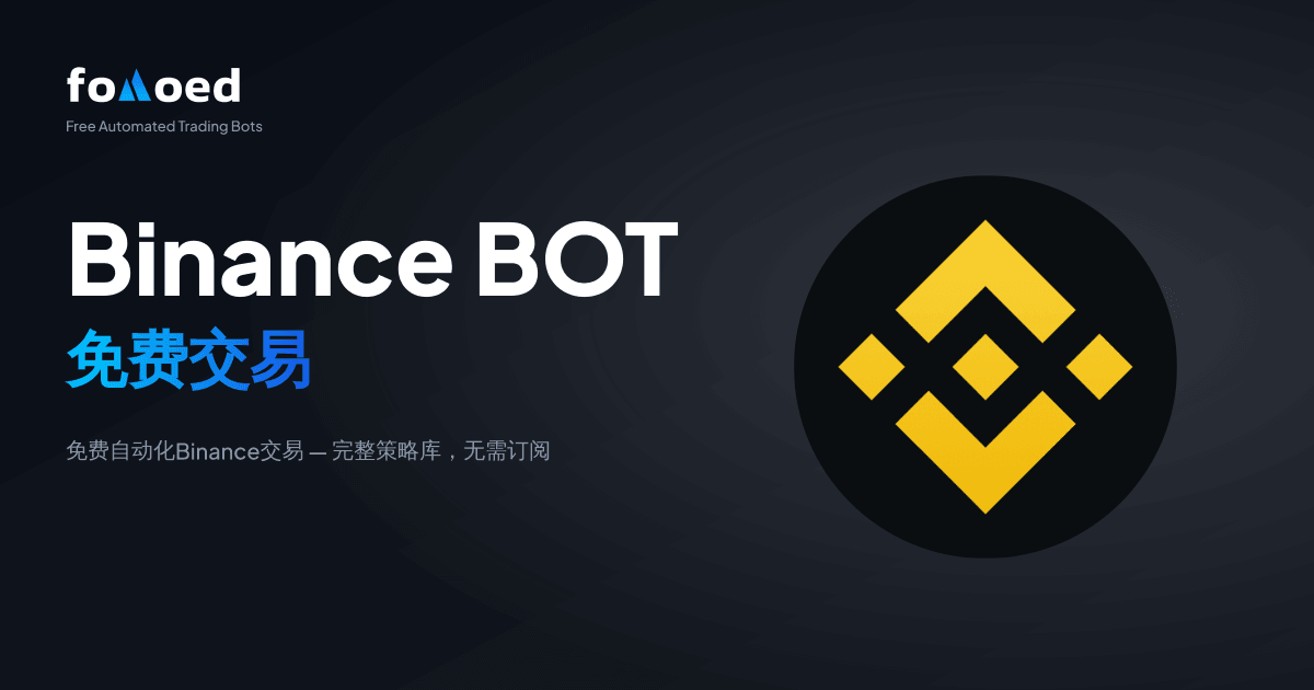 2026年免费Binance交易机器人：自动化Binance期货和现货交易