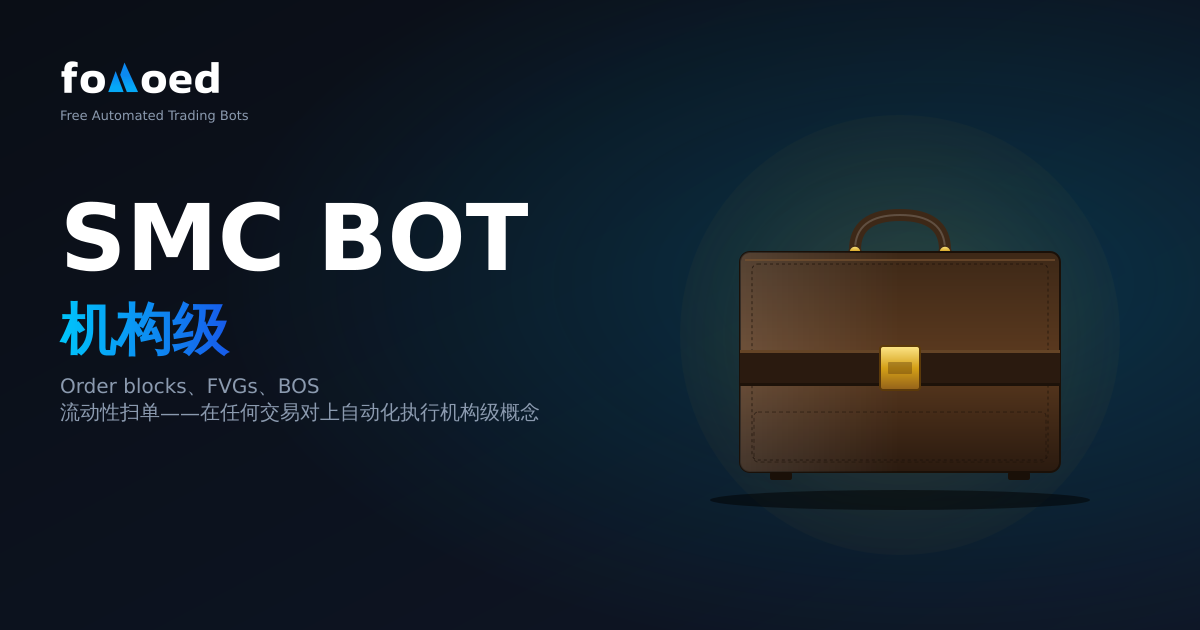 Smart Money Concepts(SMC)交易机器人:自动化机构级策略