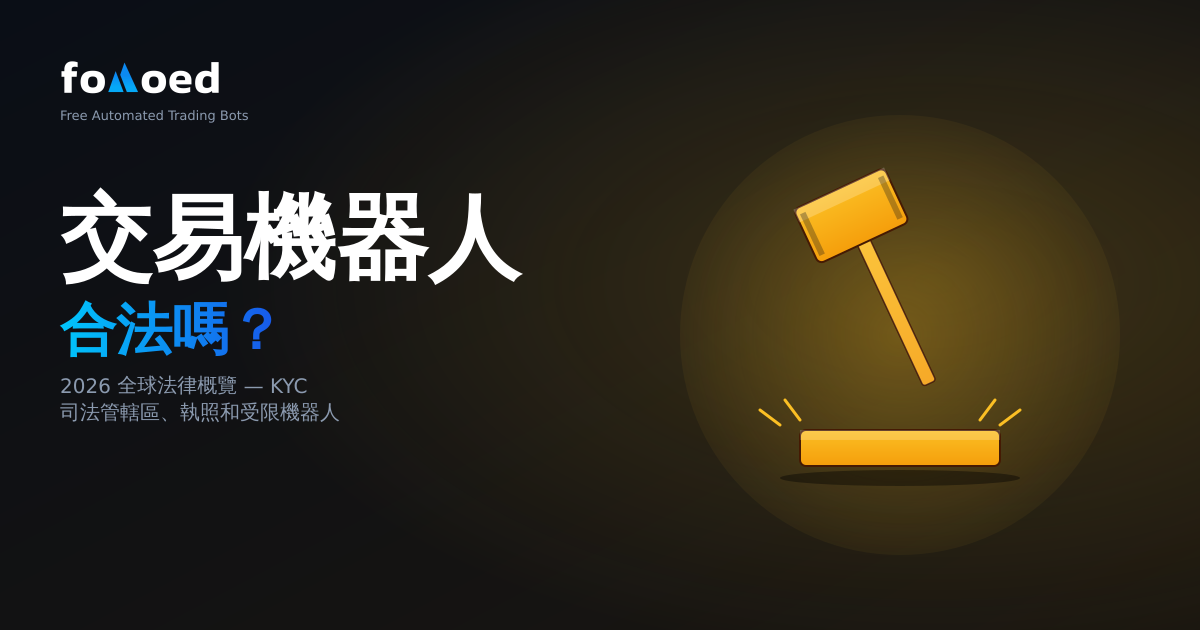 加密貨幣交易機器人合法嗎? 2026 年全球概覽