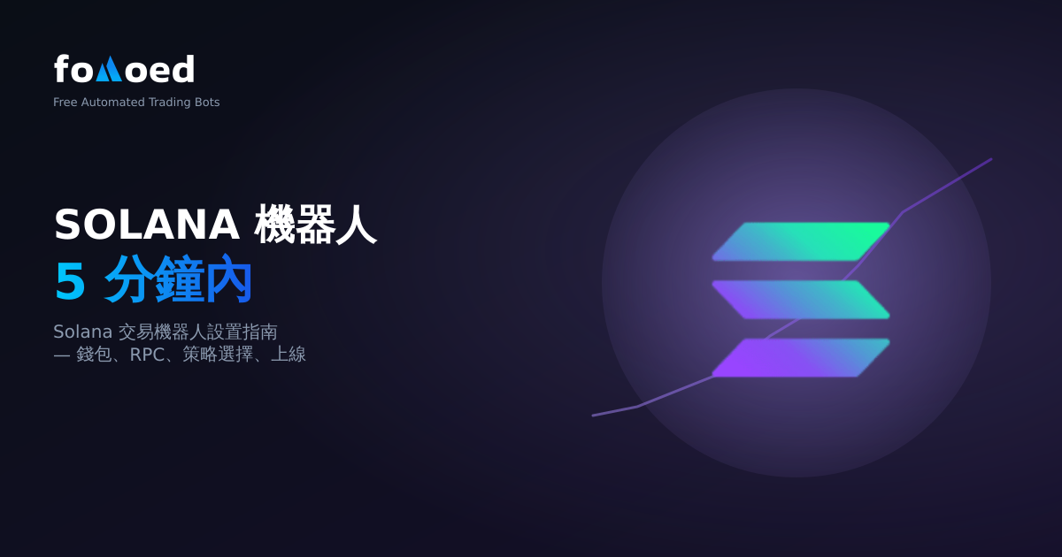 如何在 5 分鐘內設定 Solana 交易機器人（2026）